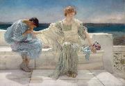 Alma-Tadema, Sir Lawrence Ask Me No More (mk23) oil painting